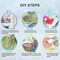 Special Shape Butterfly Diamond Art Painting Kits for Adults,Flower Diamond Painting Kits for Beginners,Flag Diamond Art Kits